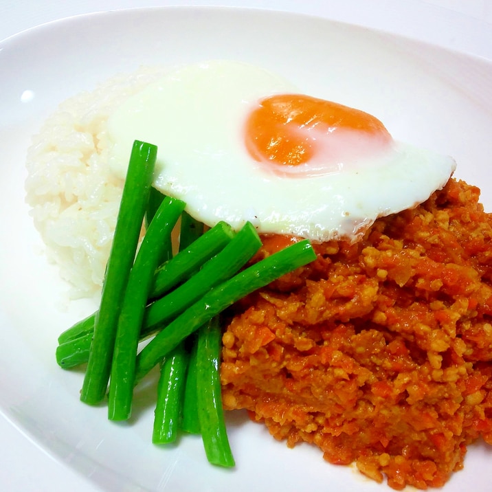 短時間で作れる!!鶏ひき肉のキーマカレー